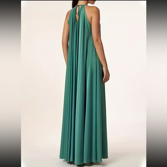 Boho party formal spring summer halter maxi dress - Picture 3 of 11